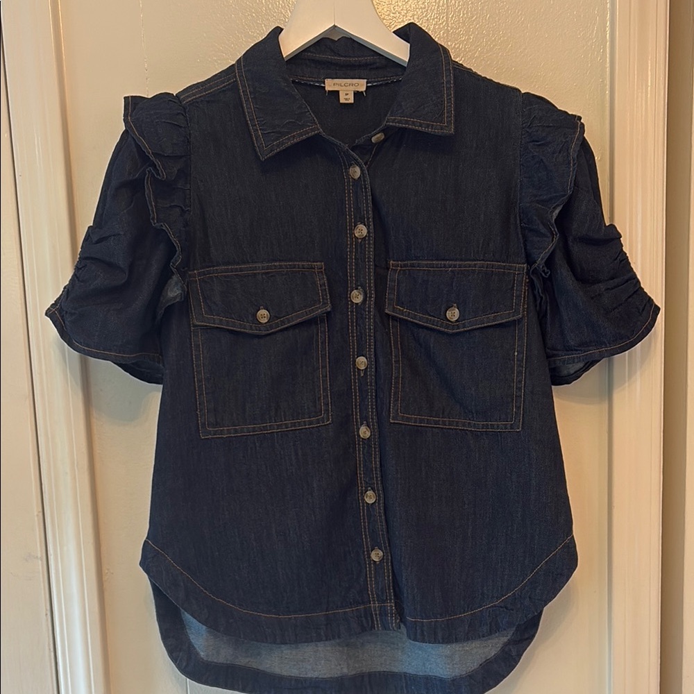 Pilcro - Denim Button Down